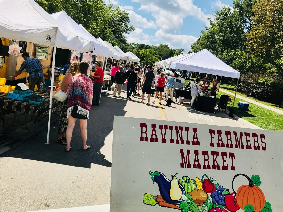 Ravinia Farmers Market in Highland Park