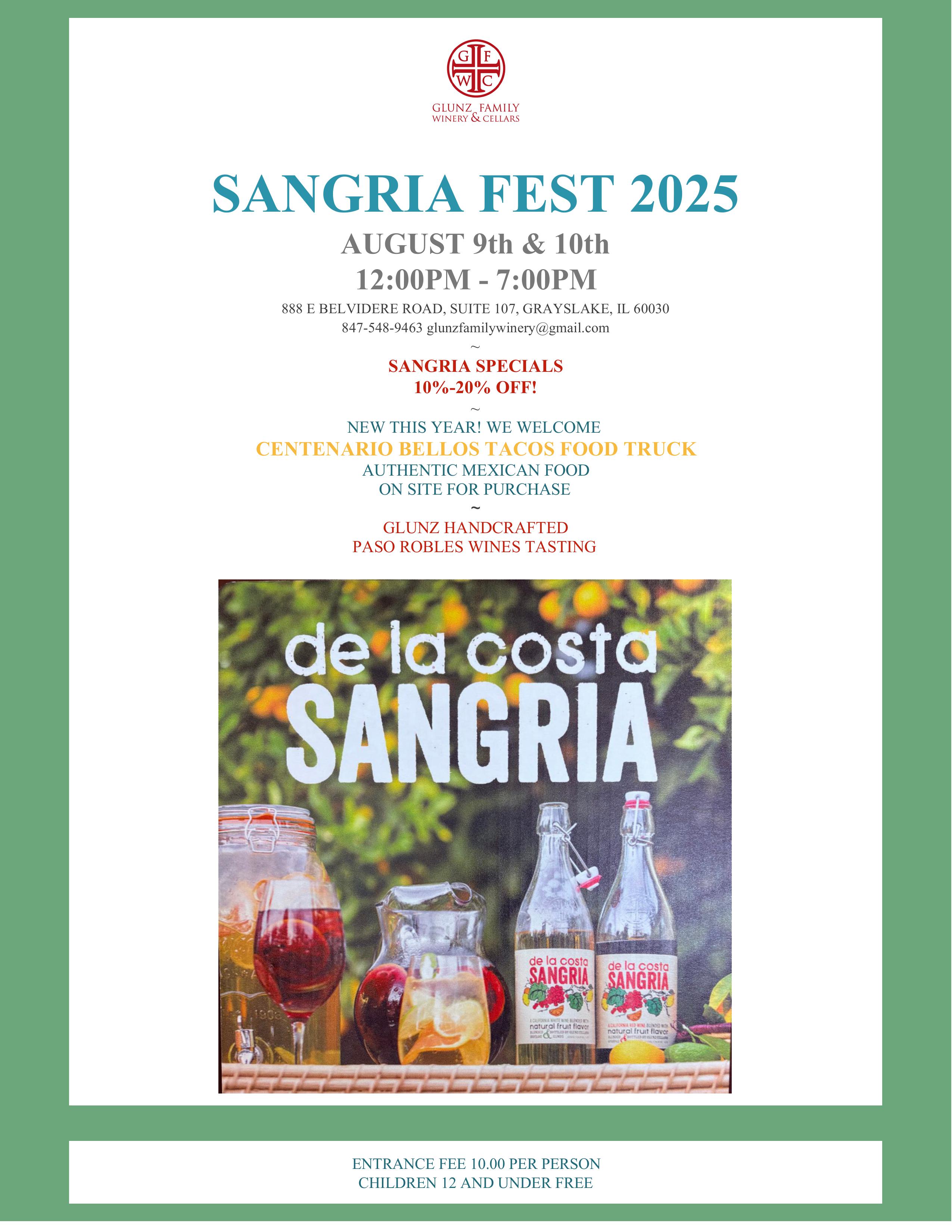2025 Sangria Fest in Grayslake
