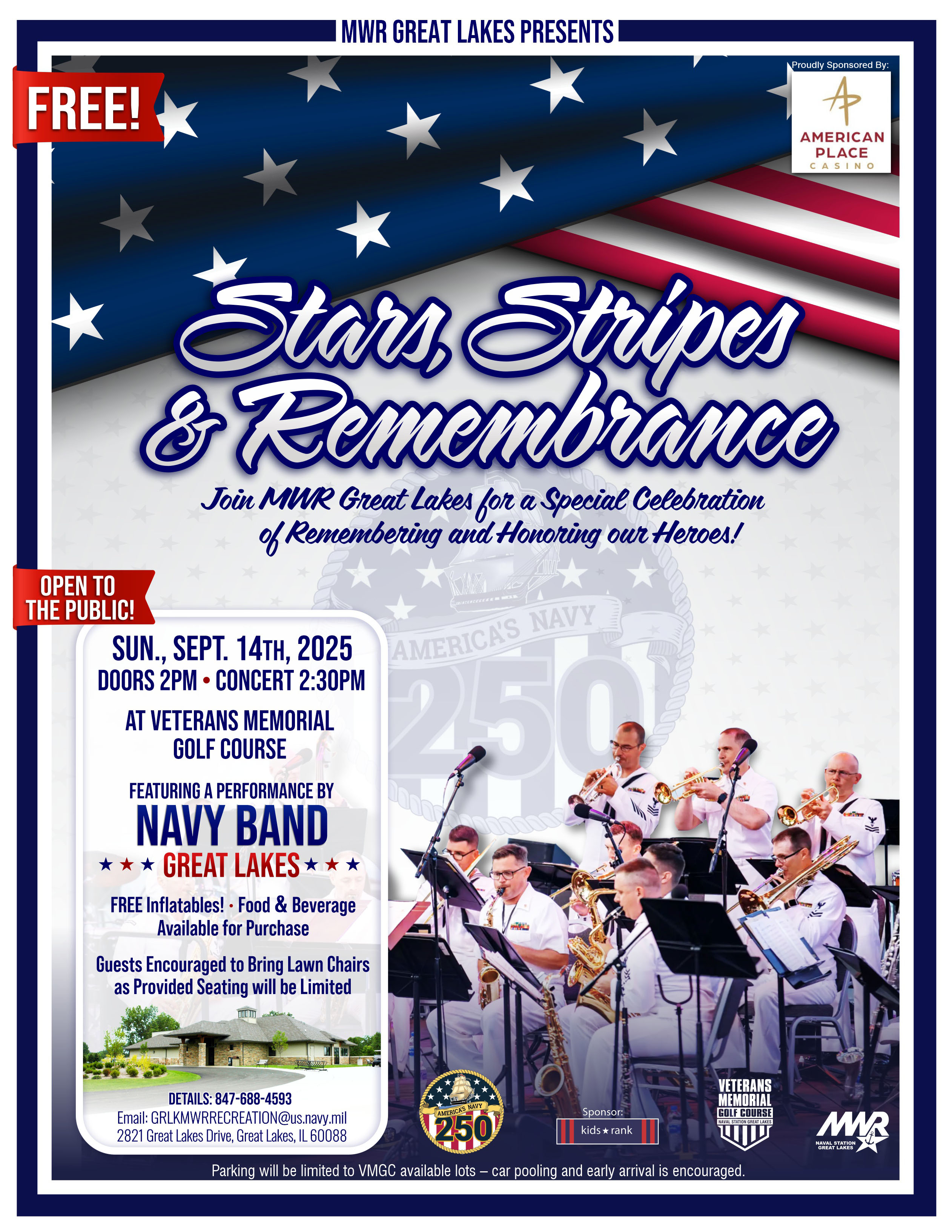 Stars, Stripes and Remembrance at Veterans Memorial Golf Course