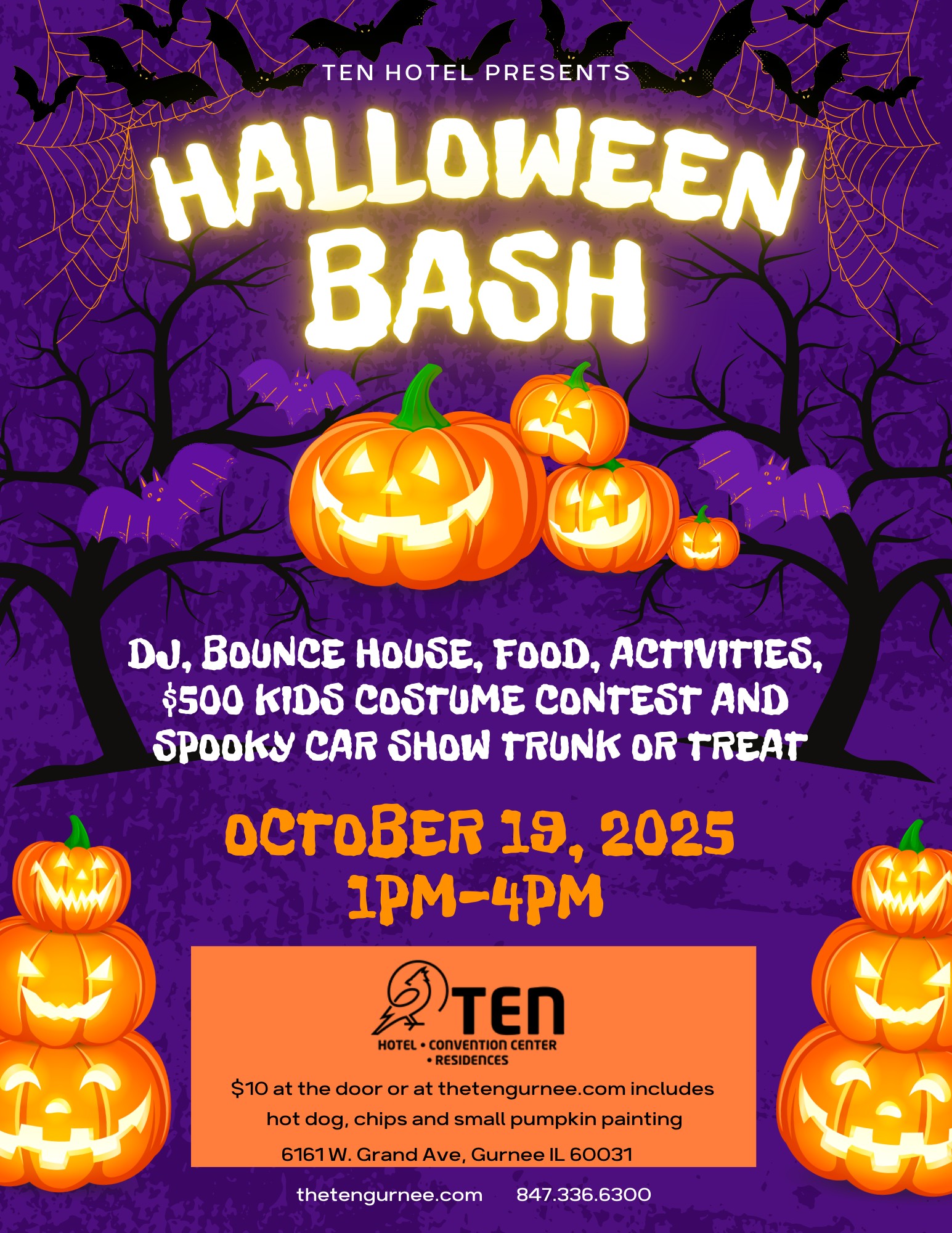 Halloween Bash at The Ten Gurnee