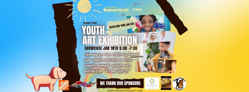 Youth Art Exhibit at Dandelion Art Gallery