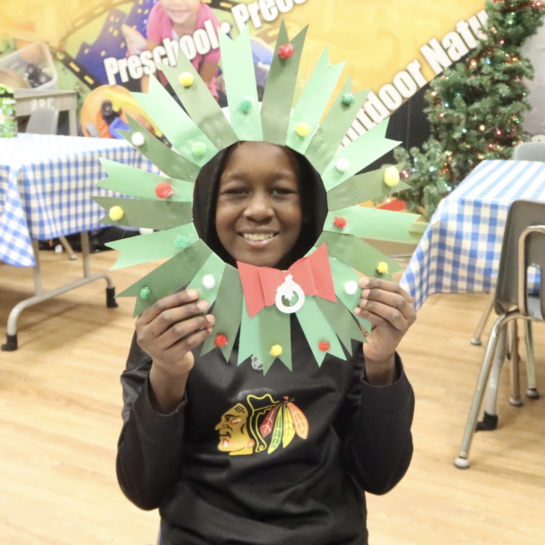 Holiday Card Printing at the Waukegan History Museum at the Carnegie