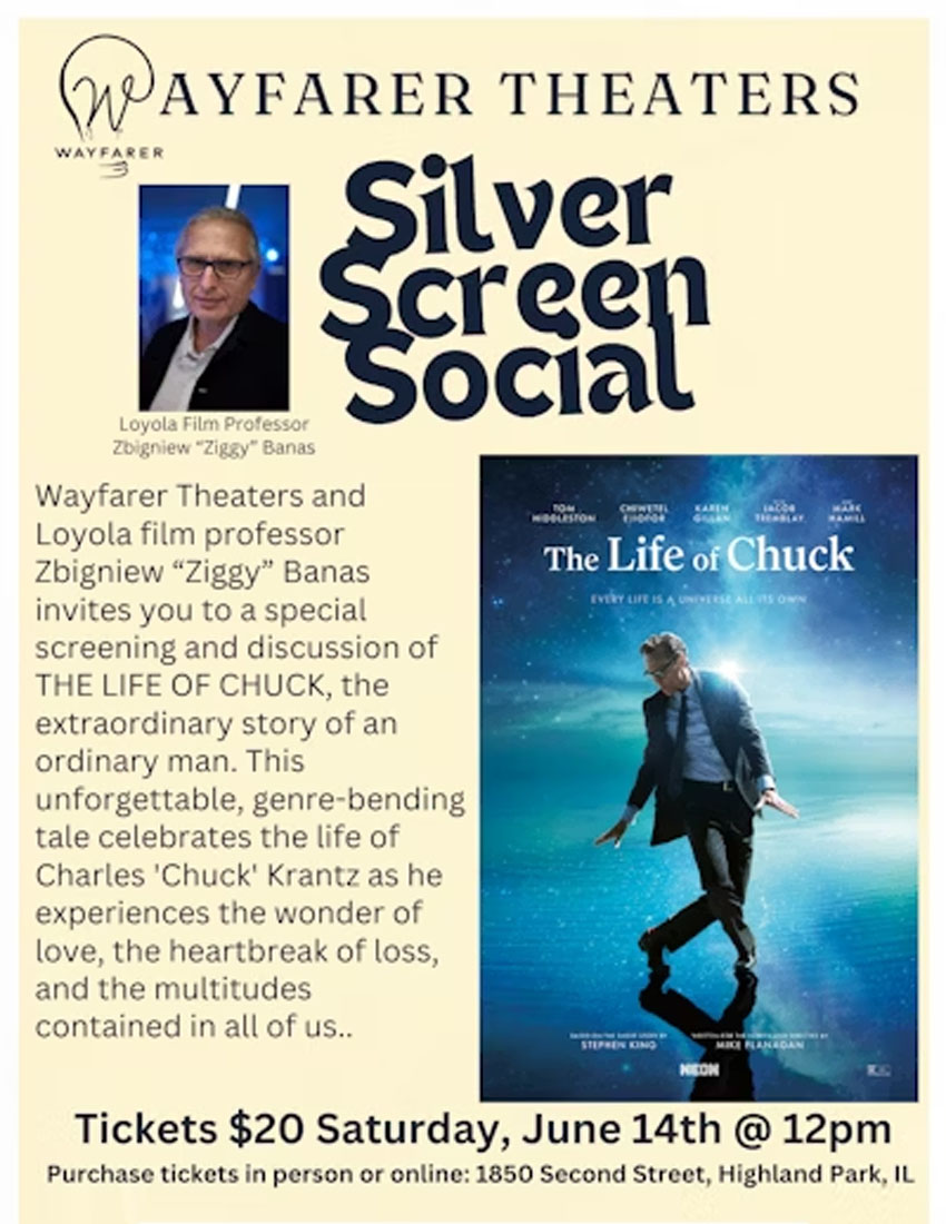 Silver Screen Social: The Life of Chuck 
