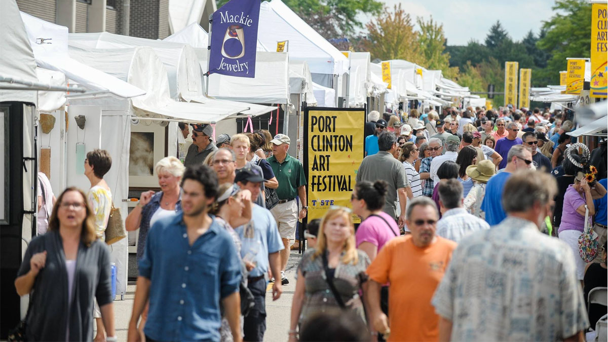 Port Clinton Art Festival in Highland Park