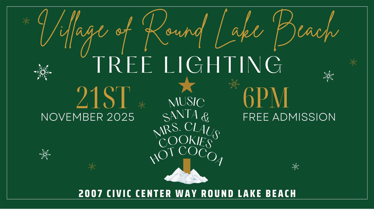 Village of Round Lake Beach Tree Lighting