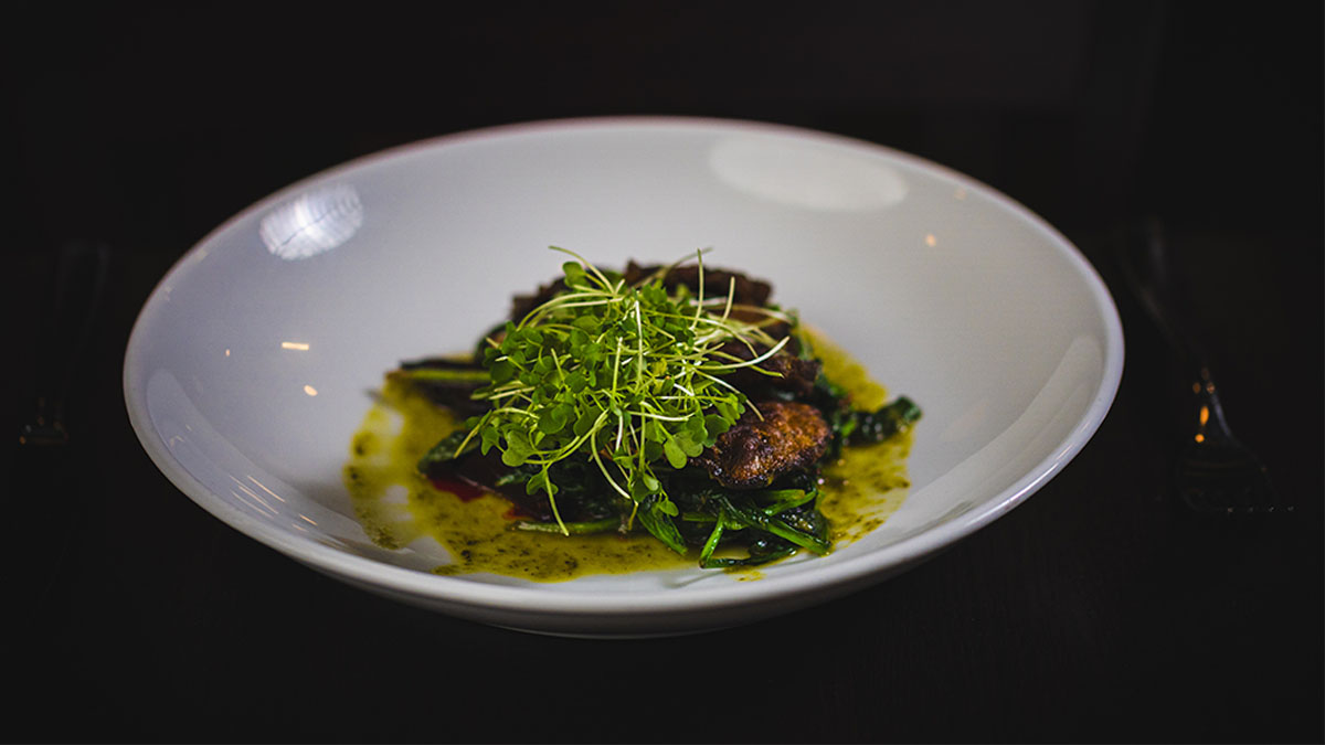 North Shore Steaks & Seafood's Plated Food