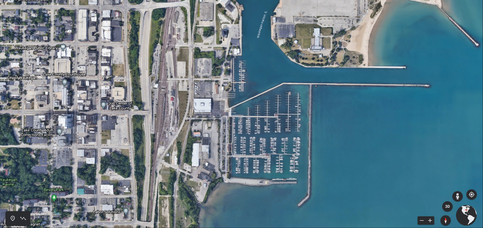 25 Superb Lake County Satellite Snaps by Google Earth
