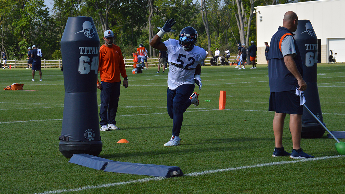 The Dr Pepper Zero Sugar Chicago Bears Training Camp Fan Experience at Halas Hall